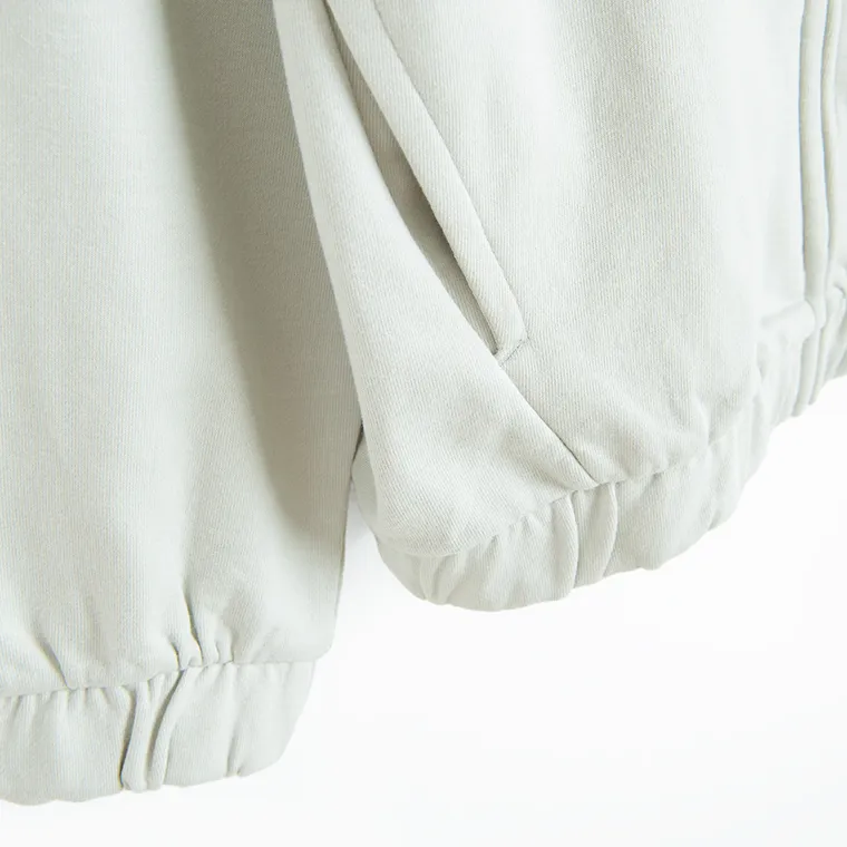 Cool Club, Hanorac cu gluga pentru baieti, cu fermoar, gri