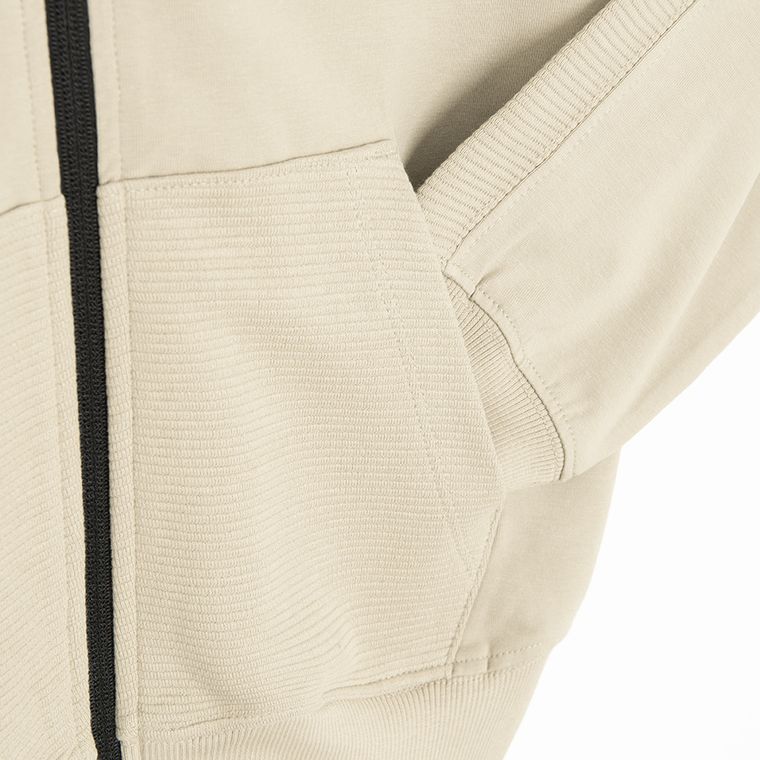 Cool Club, Hanorac cu gluga pentru baieti, cu fermoar, maro