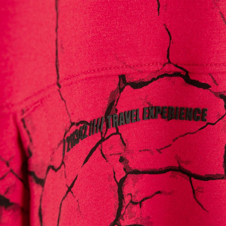 Cool Club, Hanorac cu gluga pentru baieti, oversize, rosu