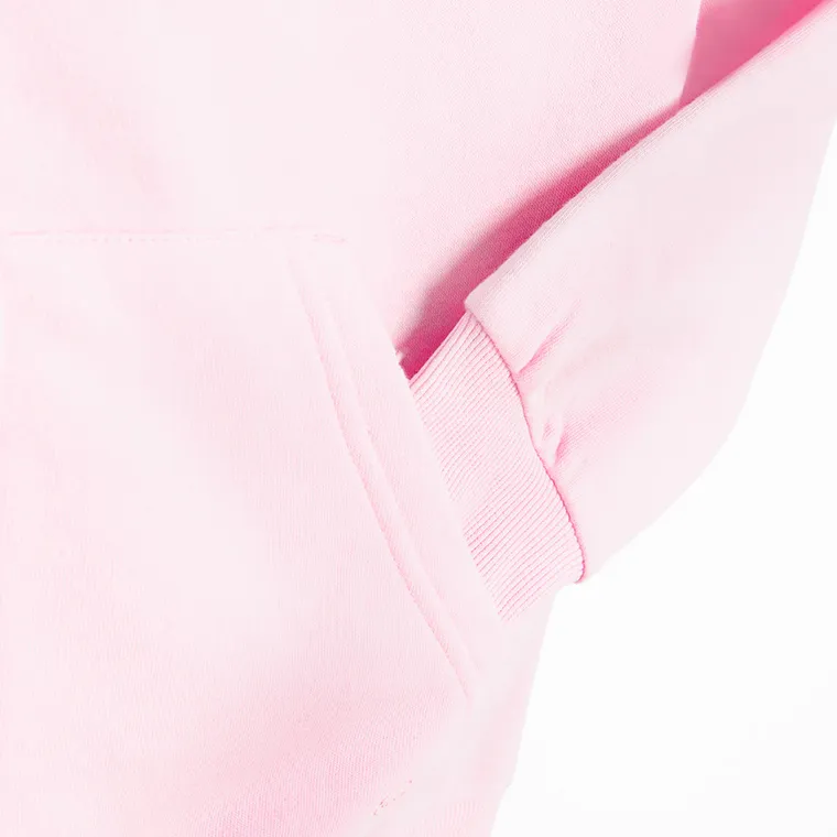 Cool Club, Hanorac cu gluga pentru fete, cu fermoar, cu fermoar, roz