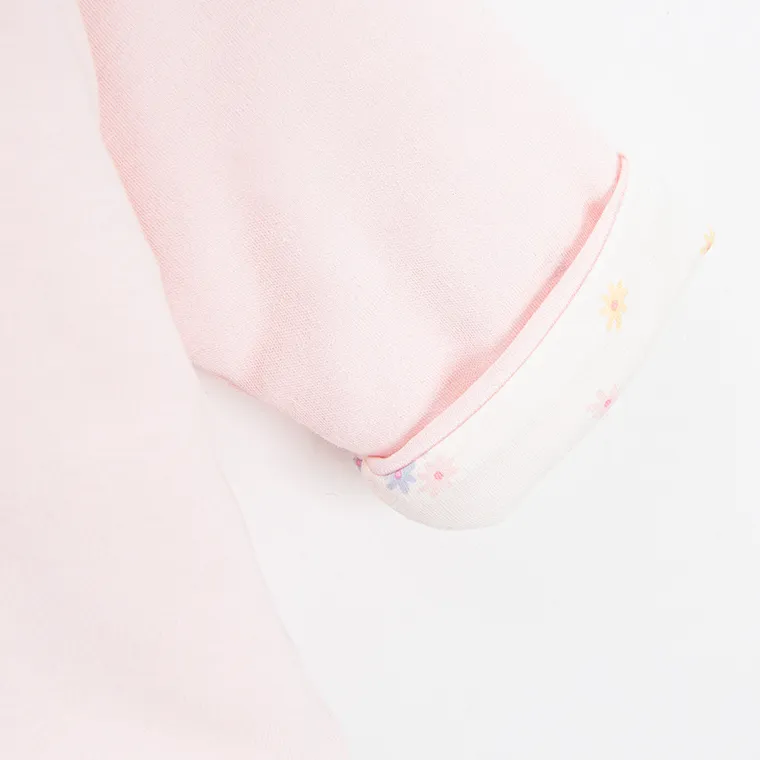 Cool Club, Hanorac cu gluga pentru fete, cu nasturi, calduros, roz, imprimeu Winnie the Pooh