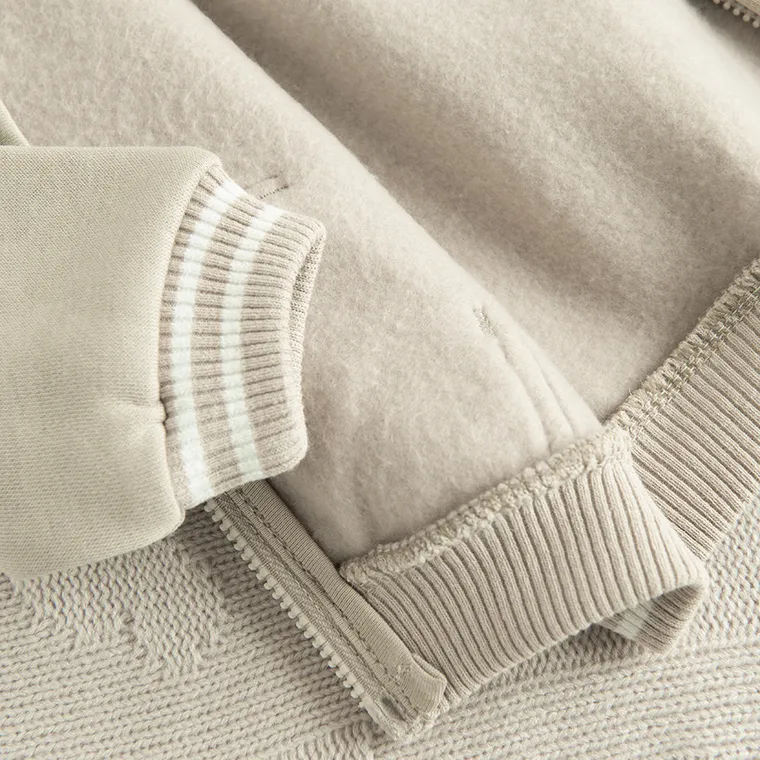 Cool Club, Hanorac pentru baieti, cu fermoar, maro