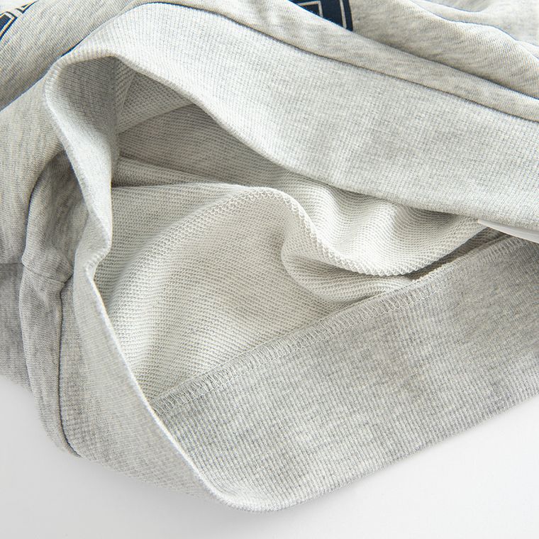 Cool Club, Hanorac pentru baieti, gri melanj