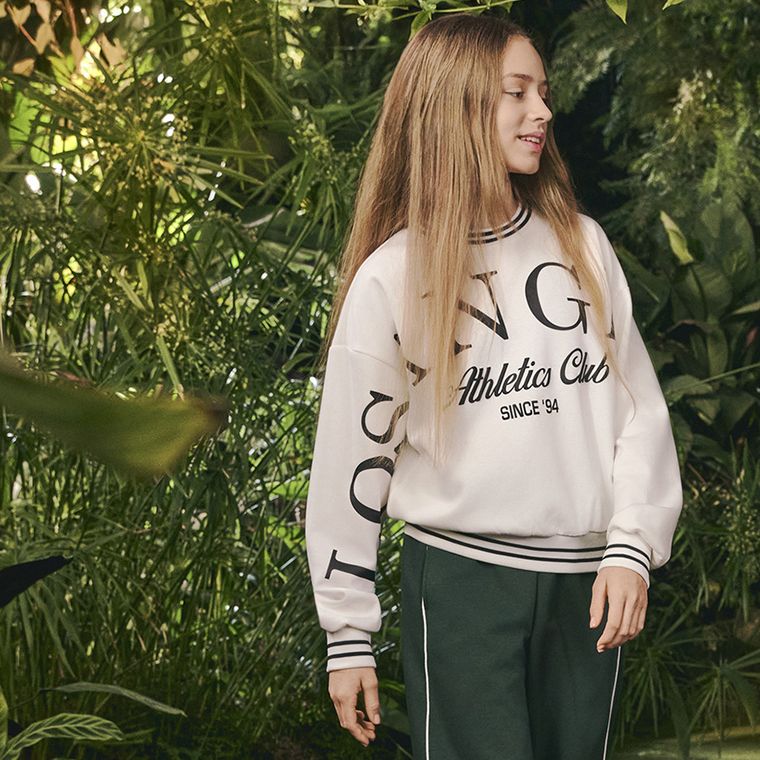 Cool Club, Hanorac pentru fete, alb