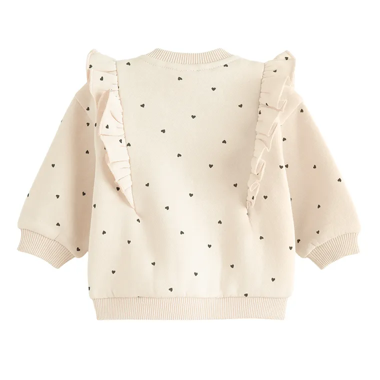 Cool Club, Hanorac pentru fete, cu fermoar, calduros, bej