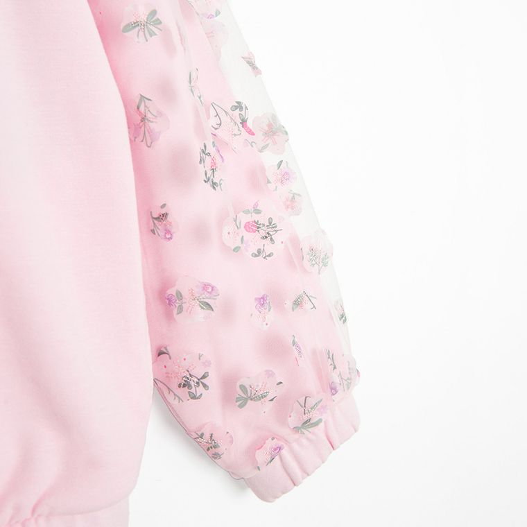 Cool Club, Hanorac pentru fete, cu fermoar, roz