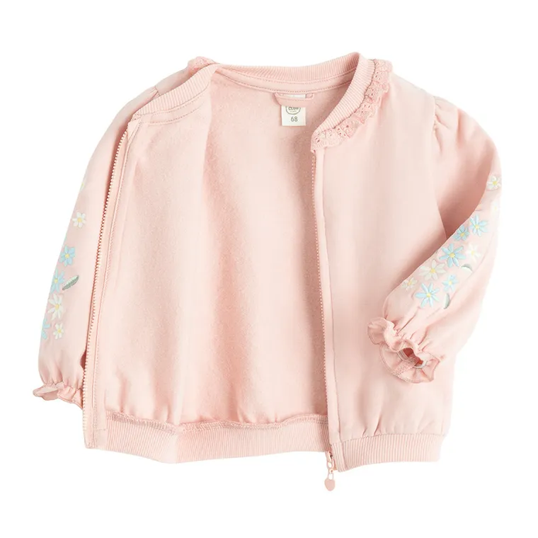 Cool Club, Hanorac pentru fete, cu fermoar, roz