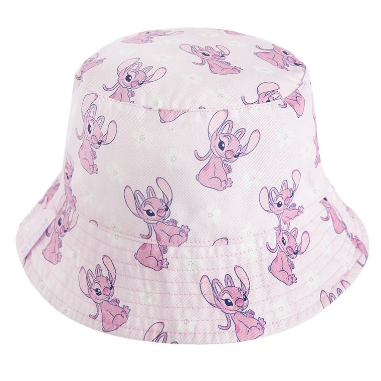 Cool Club, Palarie pentru fete, cu doua fete, violet, imprimeu Lilo si Stitch