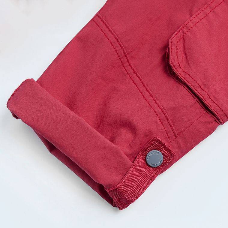 Cool Club, Pantaloni cargo pentru baieti, rosii