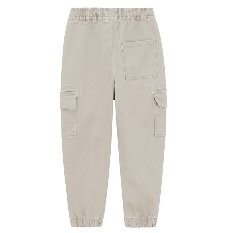 Cool Club, Pantaloni din material textil pentru baieti, bej