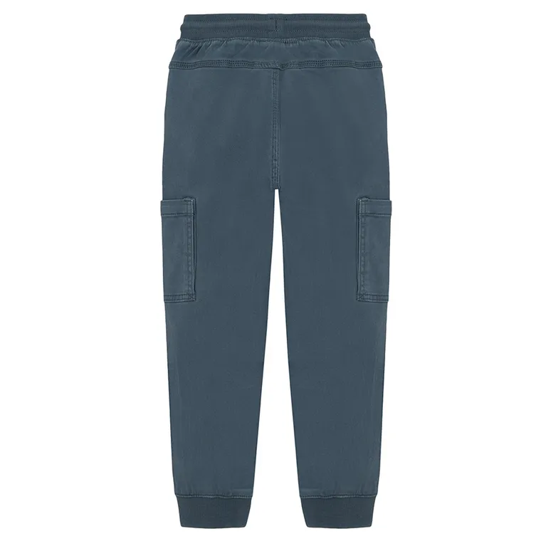 Cool Club, Pantaloni din material textil pentru baieti, jogger, albastru