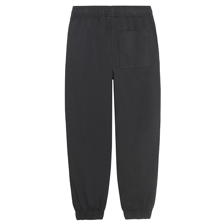 Cool Club, Pantaloni din material textil pentru baieti, jogger, negru