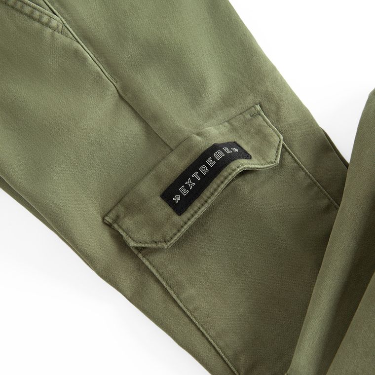 Cool Club, Pantaloni din material textil pentru baieti, jogger, verde
