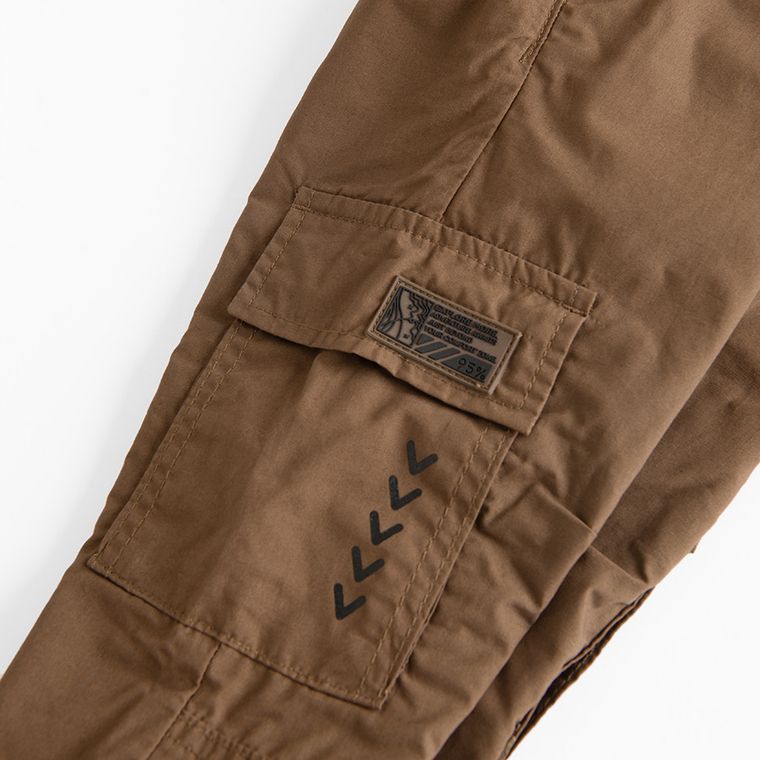 Cool Club, Pantaloni din material textil pentru baieti, maro