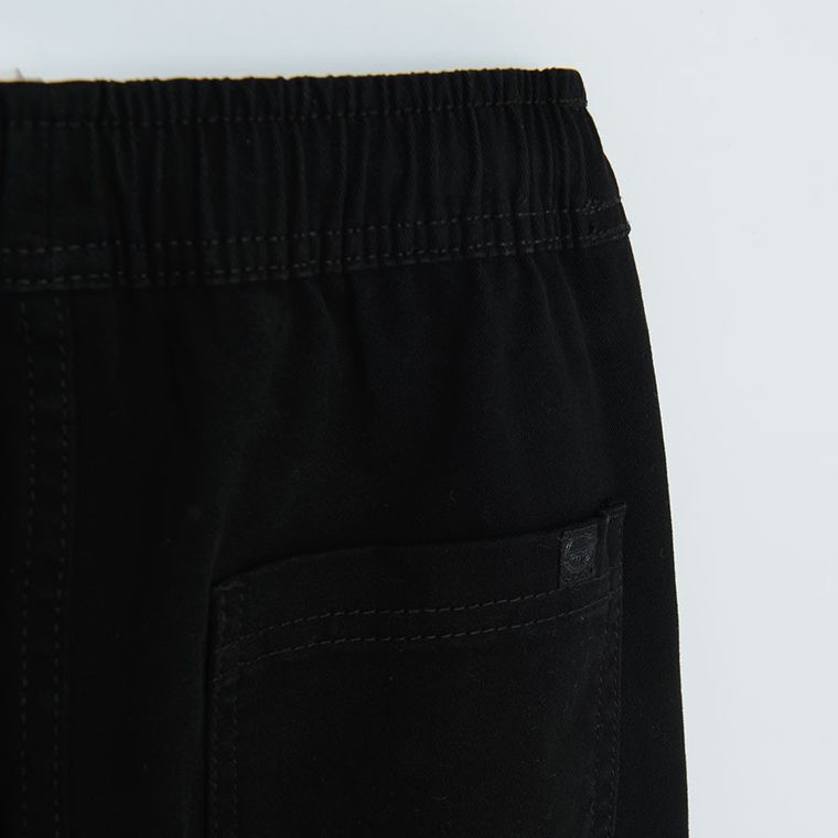 Cool Club, Pantaloni din material textil pentru baieti, negru