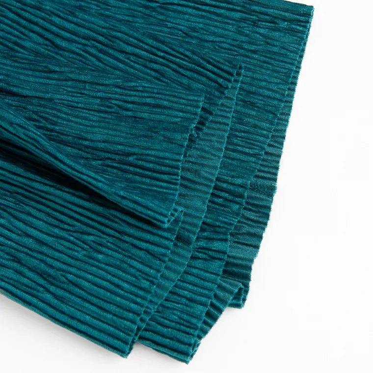Cool Club, Pantaloni din material textil pentru fete, velur, din tricot striat, turcoaz