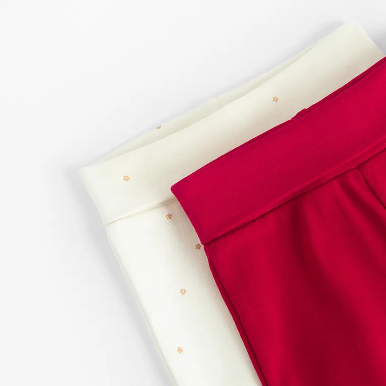 Cool Club, Pantaloni fara botosei pentru fete, mix, set, 2 buc.