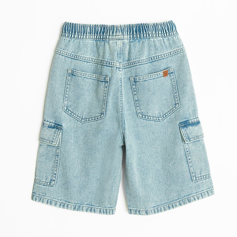 Cool Club, Pantaloni scurti de blugi pentru baieti, pull on, albastru