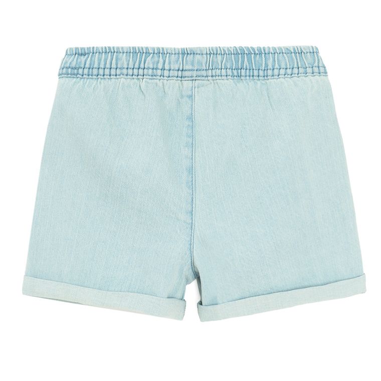 Cool Club, Pantaloni scurti de blugi pentru fete, albastru, imprimeu Paw Patrol