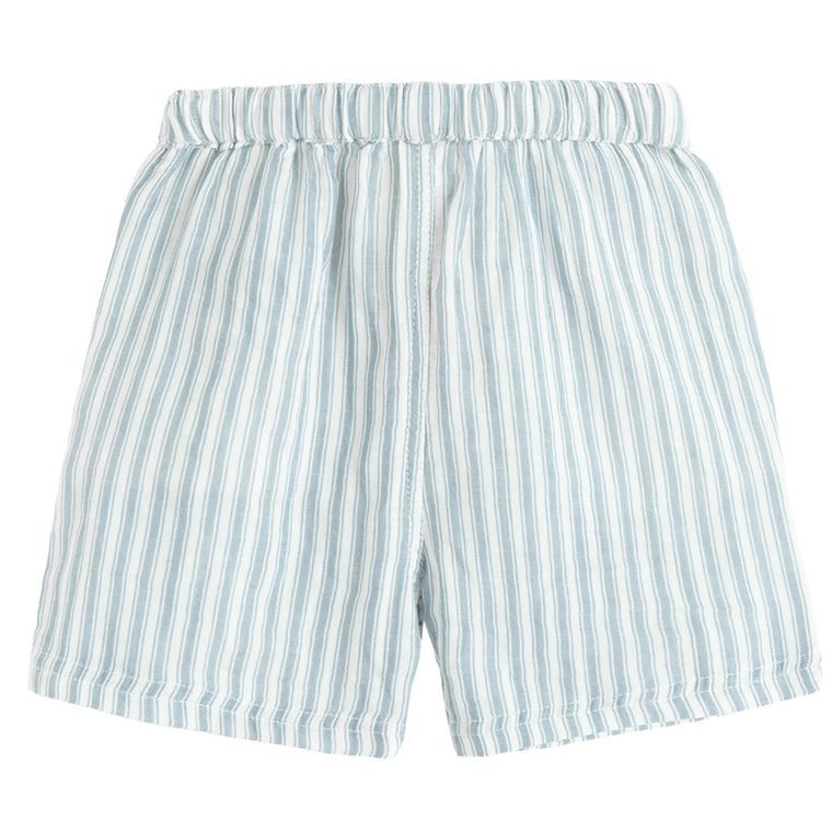 Cool Club, Pantaloni scurti pentru baieti, alb-albastru