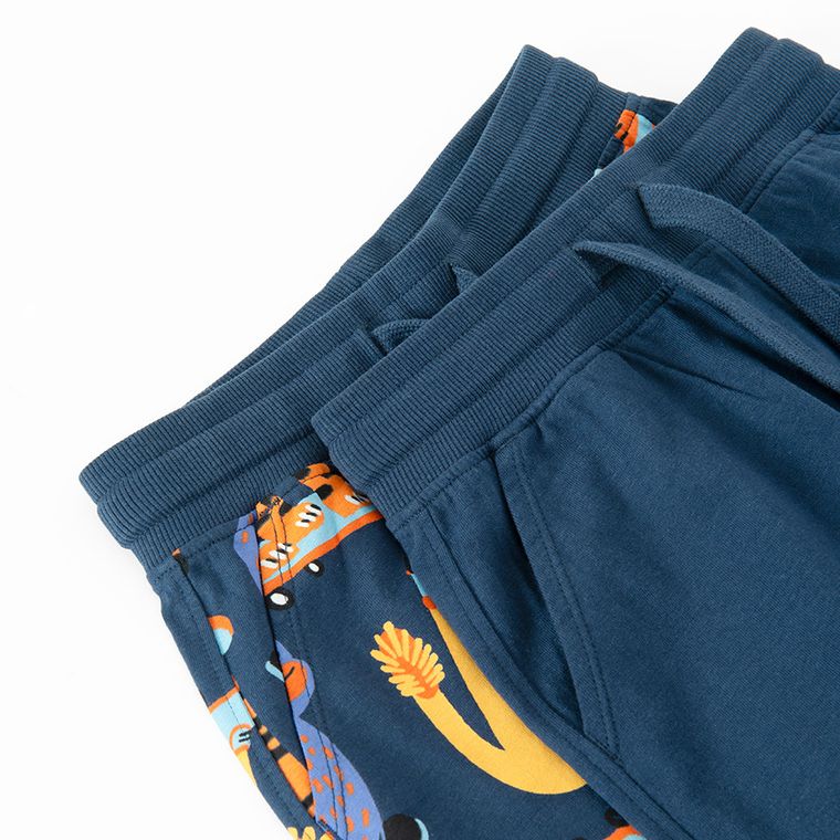 Cool Club, Pantaloni scurti pentru baieti, albastru, set, 2 buc.