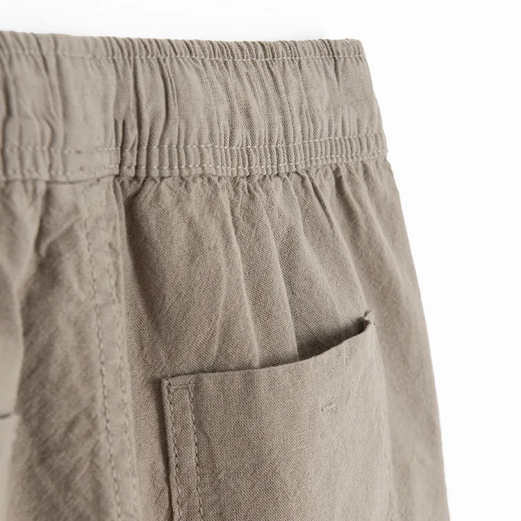 Cool Club, Pantaloni scurti pentru baieti, cu in, relaxed, maro