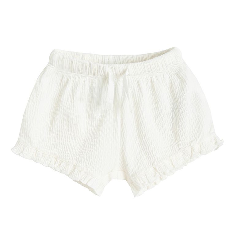Cool Club, Pantaloni scurti pentru fete, alb, roz, set, 2 buc.
