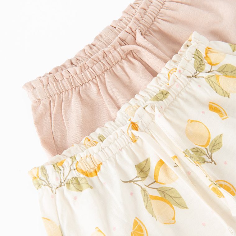 Cool Club, Pantaloni scurti pentru fete, mix, set, 2 buc.