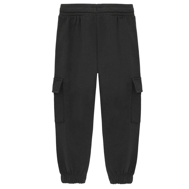 Cool Club, Pantaloni trening pentru baieti, caldurosi, negru