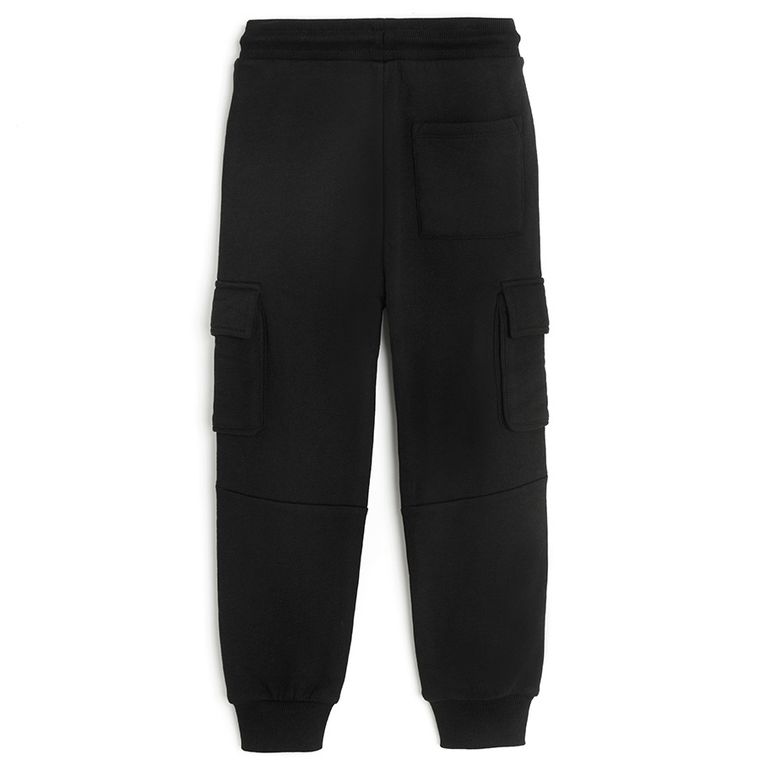 Cool Club, Pantaloni trening pentru baieti, negru