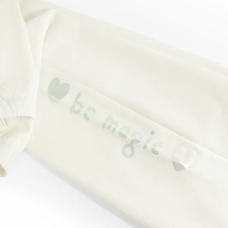 Cool Club, Pantaloni trening pentru fete, alb