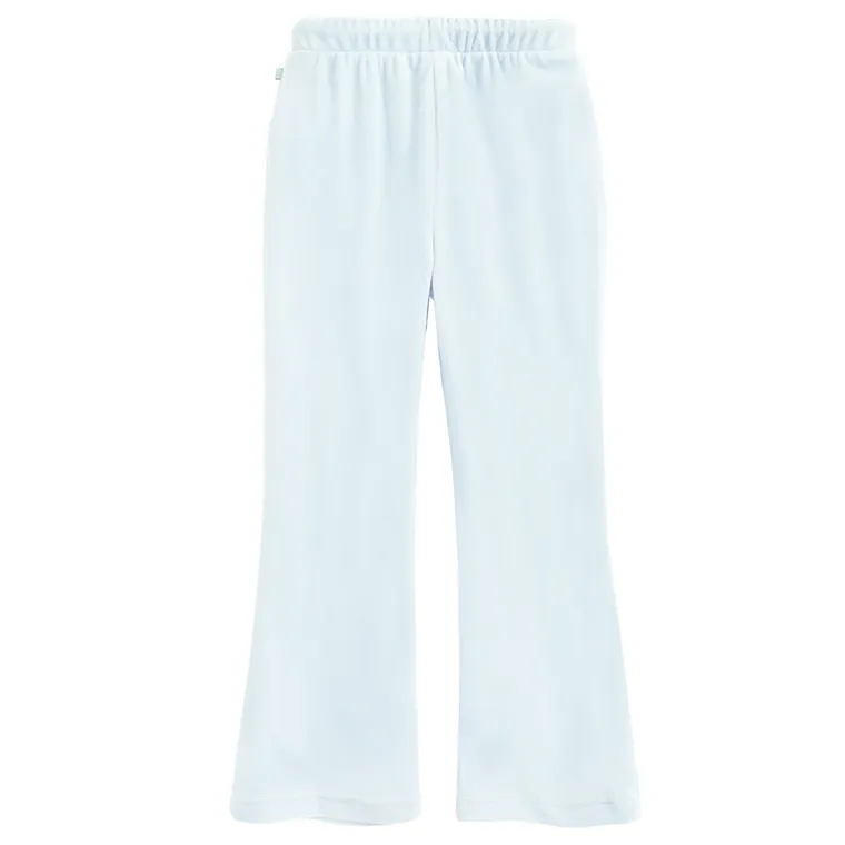 Cool Club, Pantaloni trening pentru fete, flare, velur, albastru