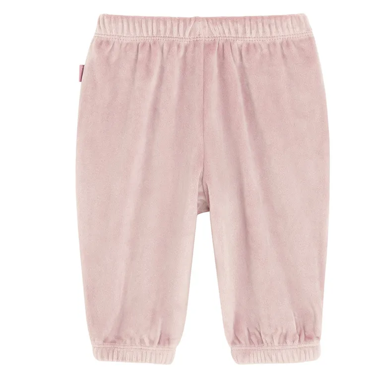 Cool Club, Pantaloni trening pentru fete, velur, caldurosi, roz