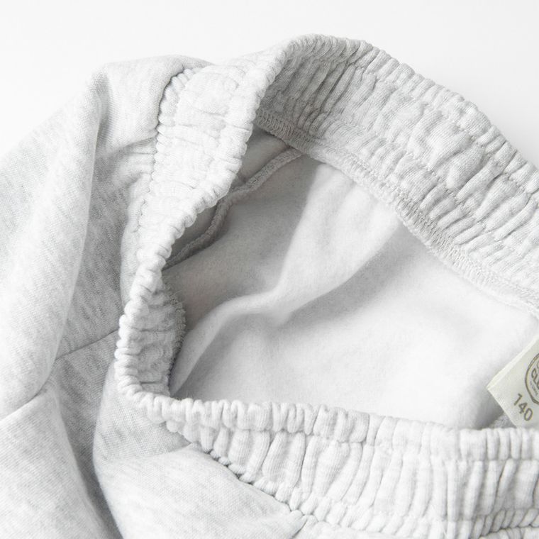 Cool Club, Pantaloni trening pentru fete, wide, caldurosi, gri melanj