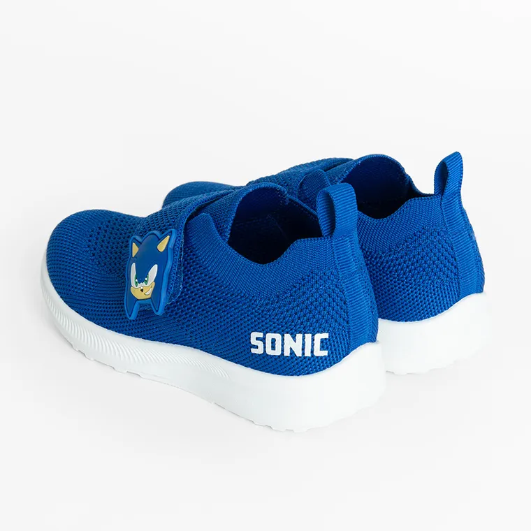Cool Club, Pantofi sport pentru baieti, albastru, imprimeu Sonic the Hedgehog