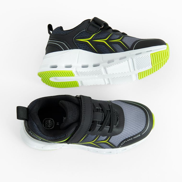Cool Club, Pantofi sport pentru baieti, negru