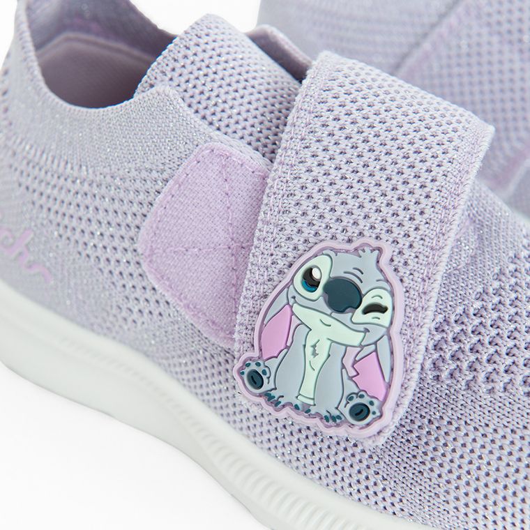 Cool Club, Pantofi sport pentru fete, violet, imprimeu Lilo si Stitch