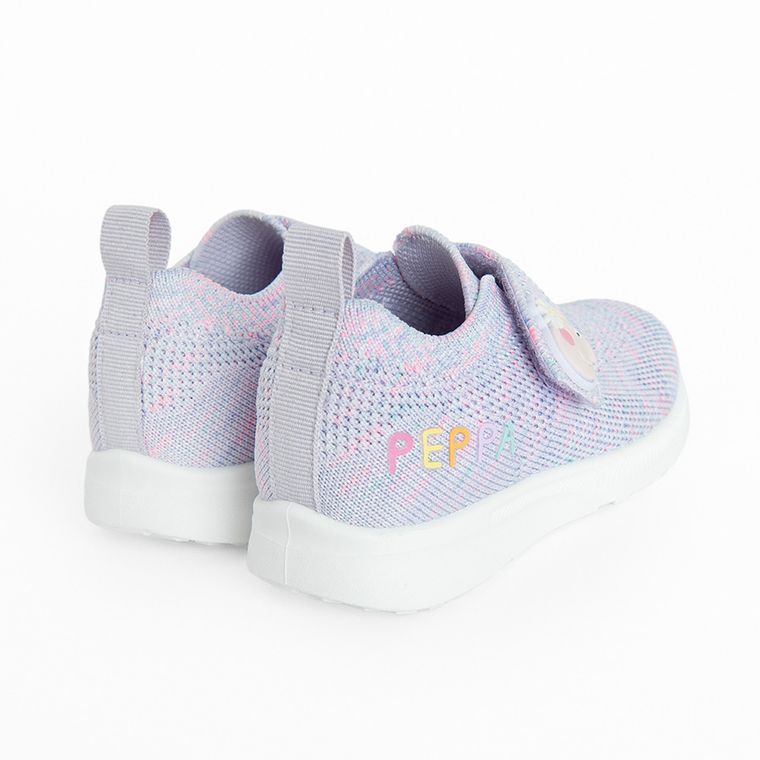 Cool Club, Pantofi sport pentru fete, violet, imprimeu Peppa Pig