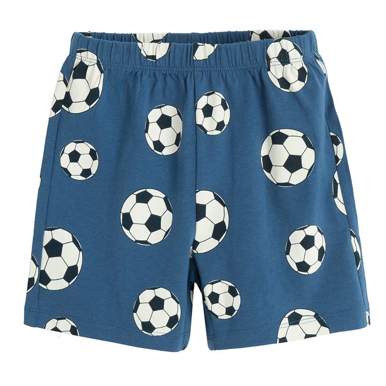 Cool Club, Pijama pentru baieti, alb-albastru