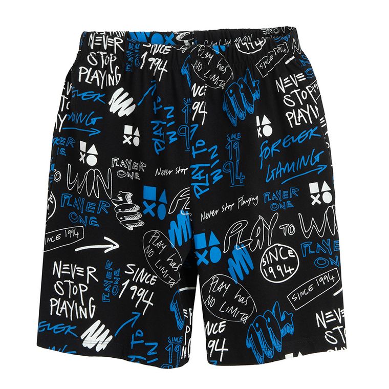 Cool Club, Pijama pentru baieti, negru, imprimeu Playstation