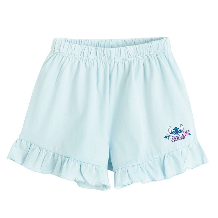 Cool Club, Pijama pentru fete, albastru, imprimeu Lilo si Stitch