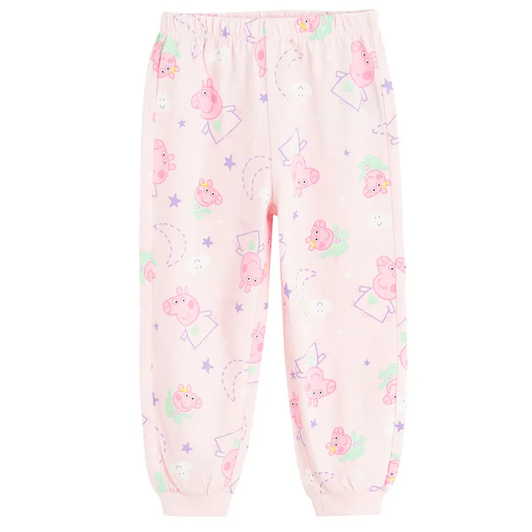 Cool Club, Pijama pentru fete, roz, imprimeu Peppa Pig