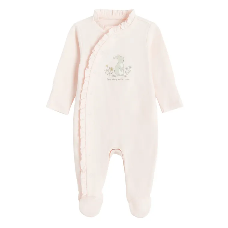 Cool Club, Pijama tip salopeta pentru fete, roz, set, 2 buc.