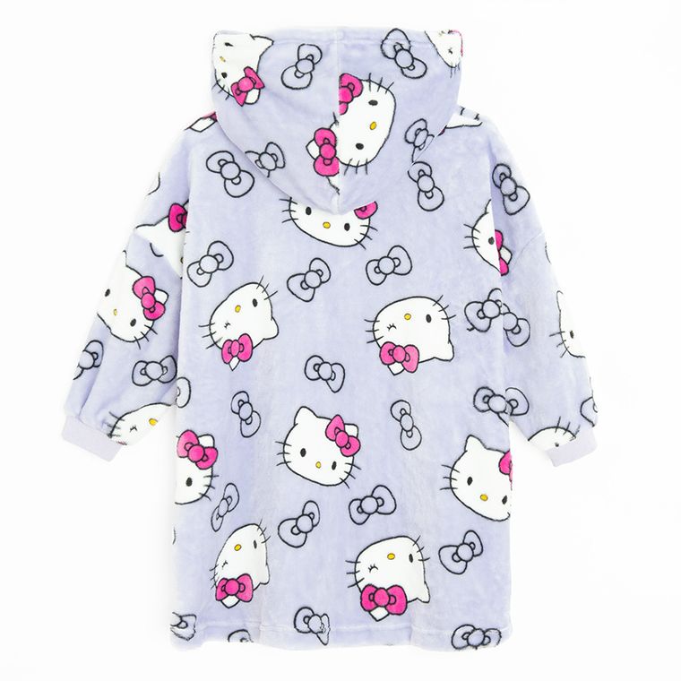 Cool Club, Poncho cu gluga pentru fete, violet, imprimeu Hello Kitty