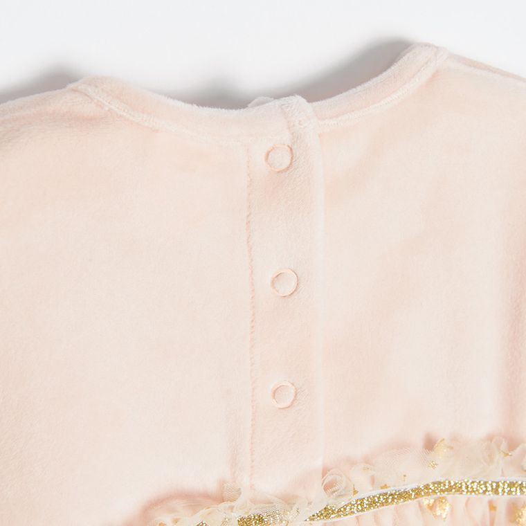 Cool Club, Rochie cu maneca lunga pentru fete, roz