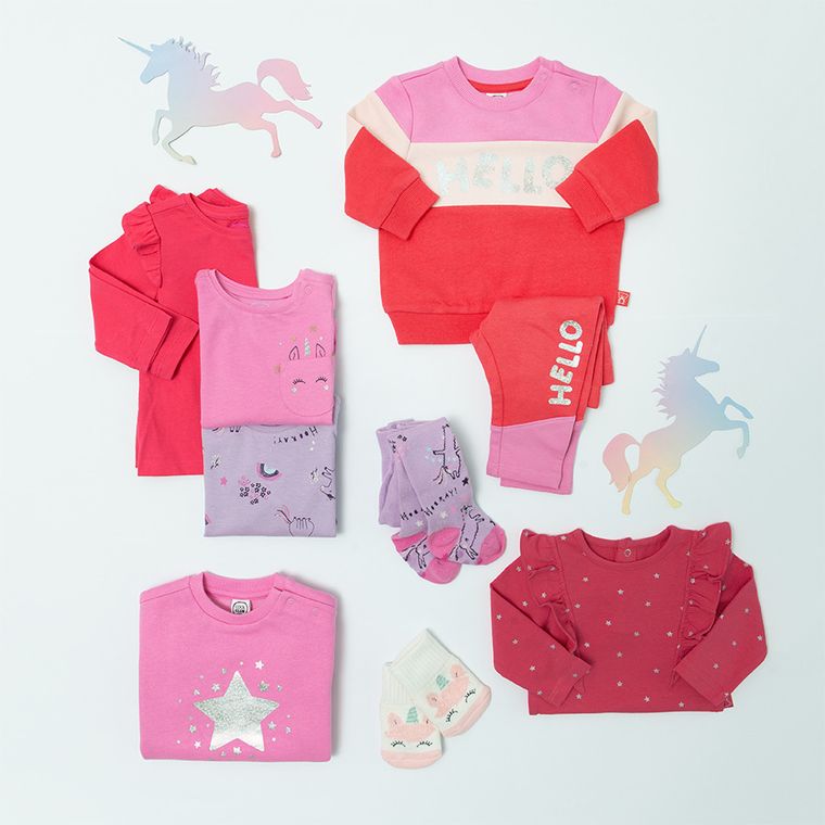 Cool Club, Rochie cu maneca lunga pentru fete, roz