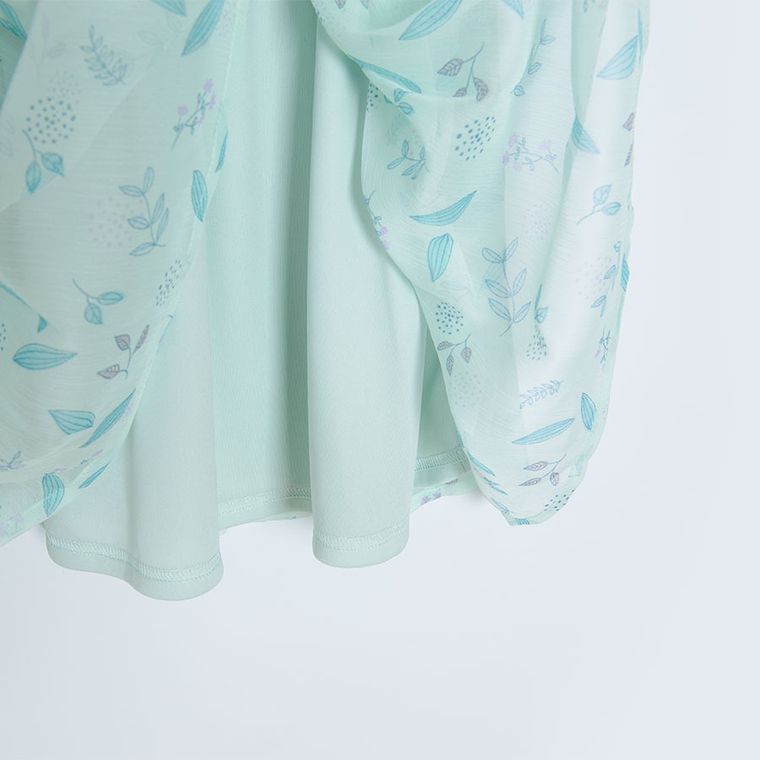 Cool Club, Rochie cu maneca scurta pentru fete, albastru