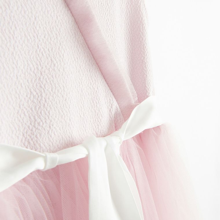 Cool Club, Rochie cu maneca scurta pentru fete, roz