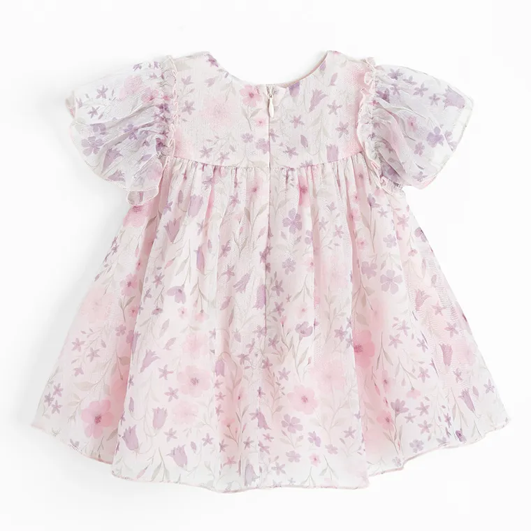 Cool Club, Rochie cu maneca scurta pentru fete, violet