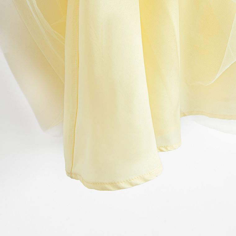 Cool Club, Rochie fara maneci pentru fete, galben